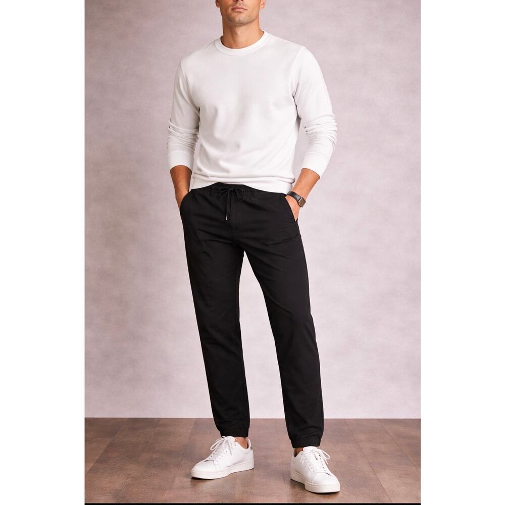 American Eagle AE  Jogger Pants Active Flex Black Jogger Y2K Size XL Men's